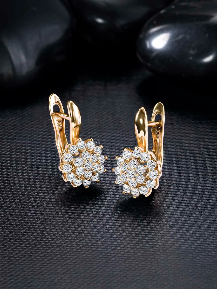 Sophistication CZ Earrings by Peora – Refined Fashion Jewellery

