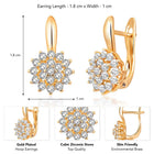 Sophistication CZ Earrings by Peora – Refined Fashion Jewellery


