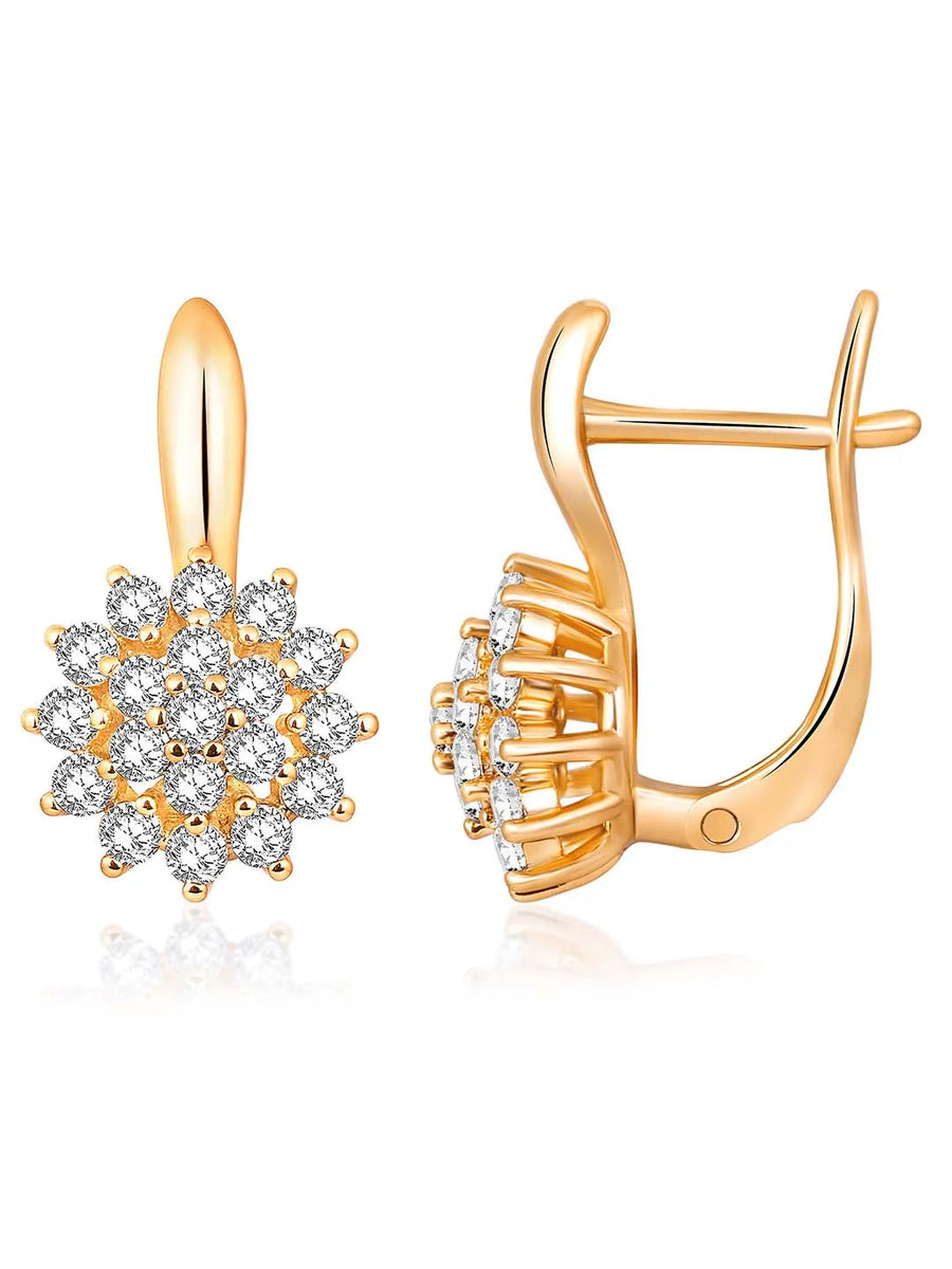 Sophistication CZ Earrings by Peora – Refined Fashion Jewellery

