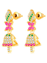 Shine CZ Jhumki by Peora | Radiant Ethnic Jewellery Collection

