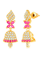 Shine CZ Jhumki by Peora | Radiant Ethnic Jewellery Collection

