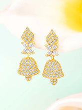 Shine CZ Jhumki by Peora | Radiant Ethnic Jewellery Collection

