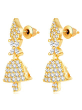 Shine CZ Jhumki by Peora | Radiant Ethnic Jewellery Collection

