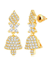 Shine CZ Jhumki by Peora | Radiant Ethnic Jewellery Collection


