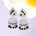Azure Elegance CZ Jhumki | Find Chic Jewellery at Peora

