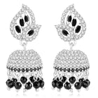 Azure Elegance CZ Jhumki | Find Chic Jewellery at Peora

