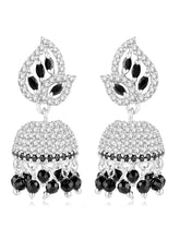 Azure Elegance CZ Jhumki | Find Chic Jewellery at Peora

