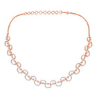 CZ Necklace Set – Stylish Stone Jewellery by Peora
