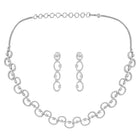 CZ Necklace Set – Stylish Stone Jewellery by Peora
