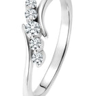 Sparkling CZ Ring | Elegant Cubic Zirconia Ring by Peora

