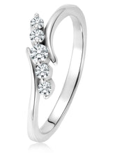 Sparkling CZ Ring | Elegant Cubic Zirconia Ring by Peora

