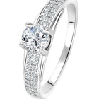 Dazzle CZ Ring | Shimmering Elegance by Peora


