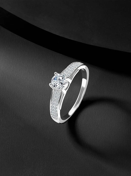 Dazzle CZ Ring | Shimmering Elegance by Peora

