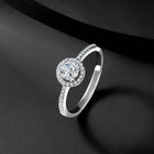 Luxe CZ Ring by Peora – Elegant Sparkle, Premium Finish