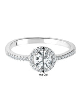 Luxe CZ Ring by Peora – Elegant Sparkle, Premium Finish