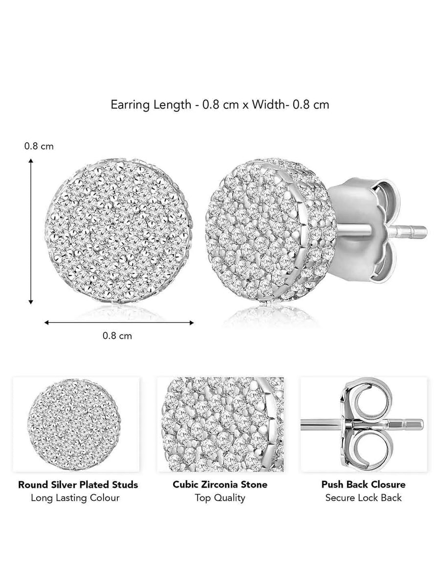 Timeless CZ Luxury Stud Earrings