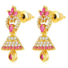 CZ Beauty Jhumki | Peora Graceful CZ Jewellery

