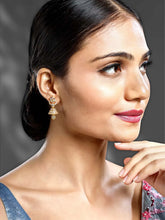 CZ Beauty Jhumki | Peora Graceful CZ Jewellery

