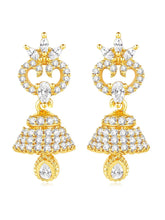 CZ Beauty Jhumki | Peora Graceful CZ Jewellery

