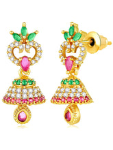CZ Beauty Jhumki | Peora Graceful CZ Jewellery

