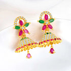 Stylish Blush CZ Jhumki | Find Unique Jewellery at Peora

