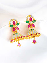 Stylish Blush CZ Jhumki | Find Unique Jewellery at Peora

