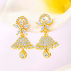 Stylish Blush CZ Jhumki | Find Unique Jewellery at Peora

