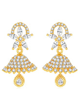 Stylish Blush CZ Jhumki | Find Unique Jewellery at Peora

