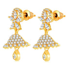 Stylish Blush CZ Jhumki | Find Unique Jewellery at Peora

