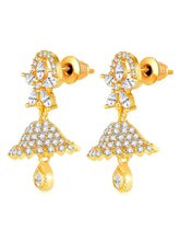 Stylish Blush CZ Jhumki | Find Unique Jewellery at Peora

