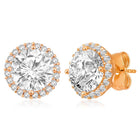 Radiance CZ Stud Earrings by Peora – Sparkling Fashion Jewellery

