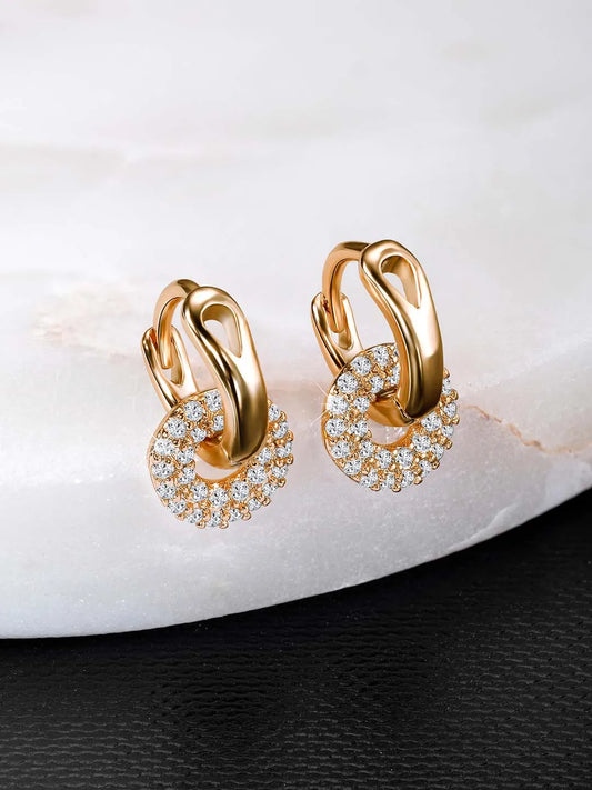 CZ Stud Earrings by Peora – Timeless Fashion Jewellery

