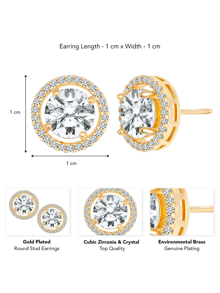 Stud Earrings – Everyday Elegance & Sparkle | Peora