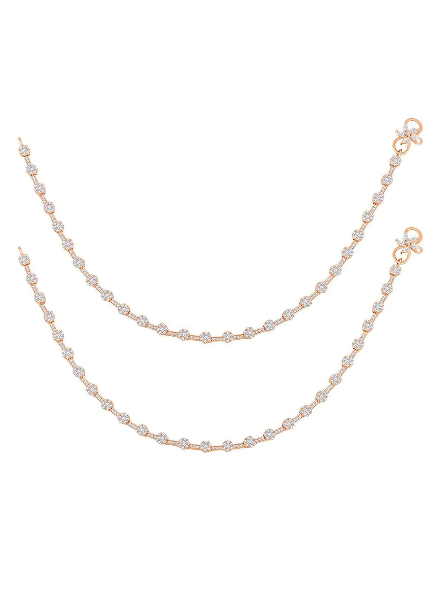 Studded Anklets | Stylish Fashion Jewellery by Peora Fashions