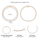Studded Anklets | Stylish Fashion Jewellery by Peora Fashions