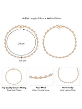 Studded Anklets | Stylish Fashion Jewellery by Peora Fashions