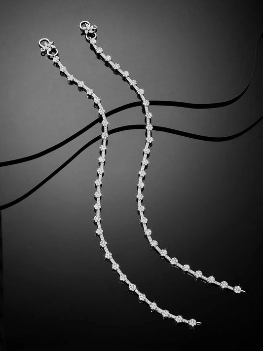 Studded Anklets | Stylish Fashion Jewellery by Peora Fashions