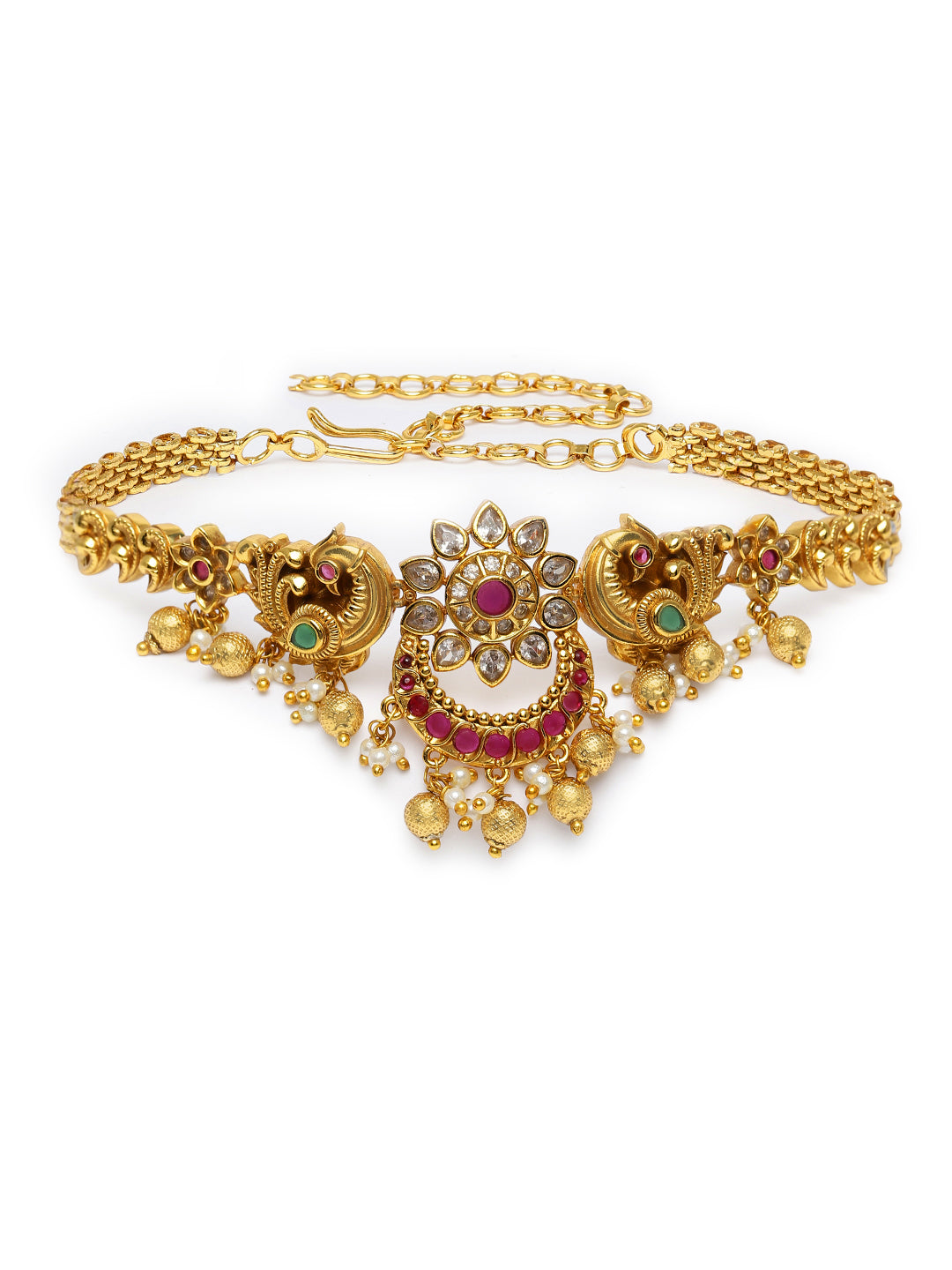 Traditional Engraved Floral Armlet