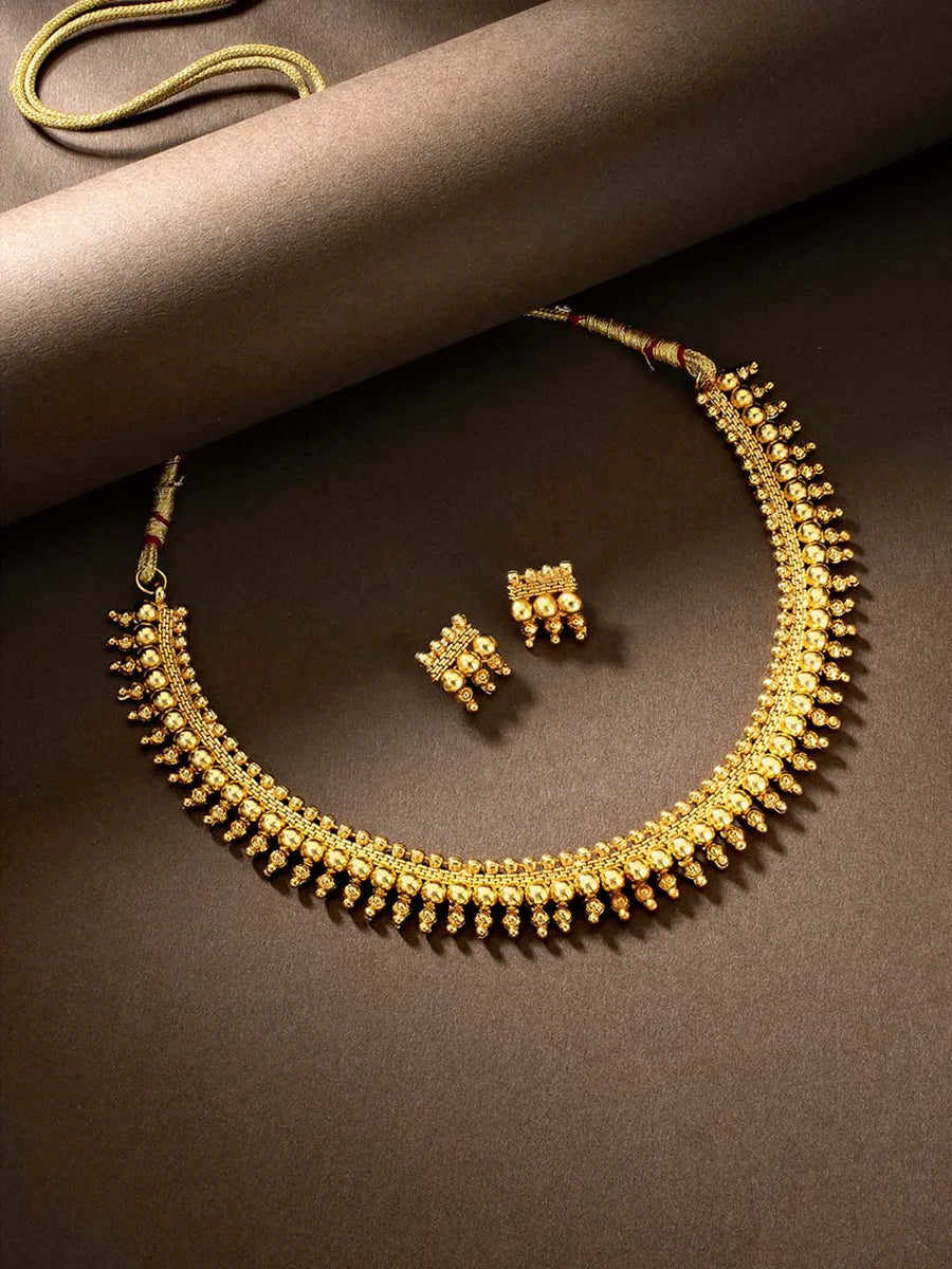 Heritage Necklace Set by Peora | Royal Traditional Fashion Jewellery

