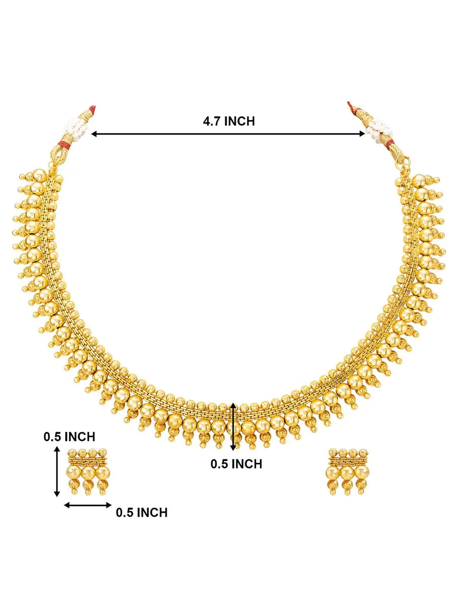 Heritage Necklace Set by Peora | Royal Traditional Fashion Jewellery

