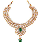 Kundan Stone Necklace Set | Elegant Traditional Design by Peora

