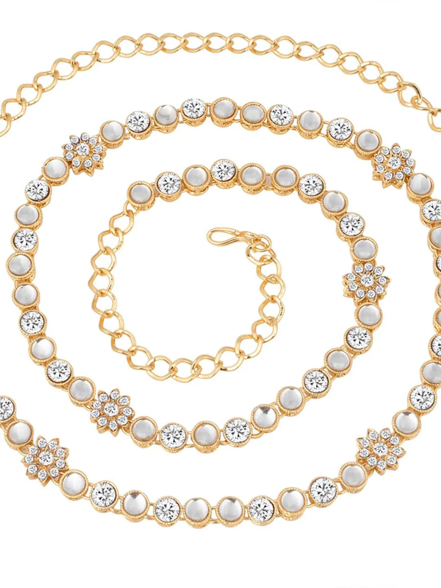 Kundan Waist Belt by Peora | Traditional Kundan Fashion Jewellery

