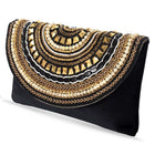 Stylish Evening Cocktail Clutch - Black