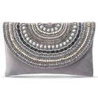 Stylish Evening Cocktail Clutch - Grey
