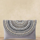 Stylish Evening Cocktail Clutch - Grey