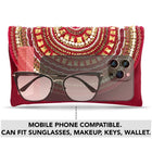 Stylish Evening Cocktail Clutch - Maroon