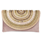 Stylish Evening Cocktail Clutch - Peach