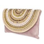 Stylish Evening Cocktail Clutch - Peach