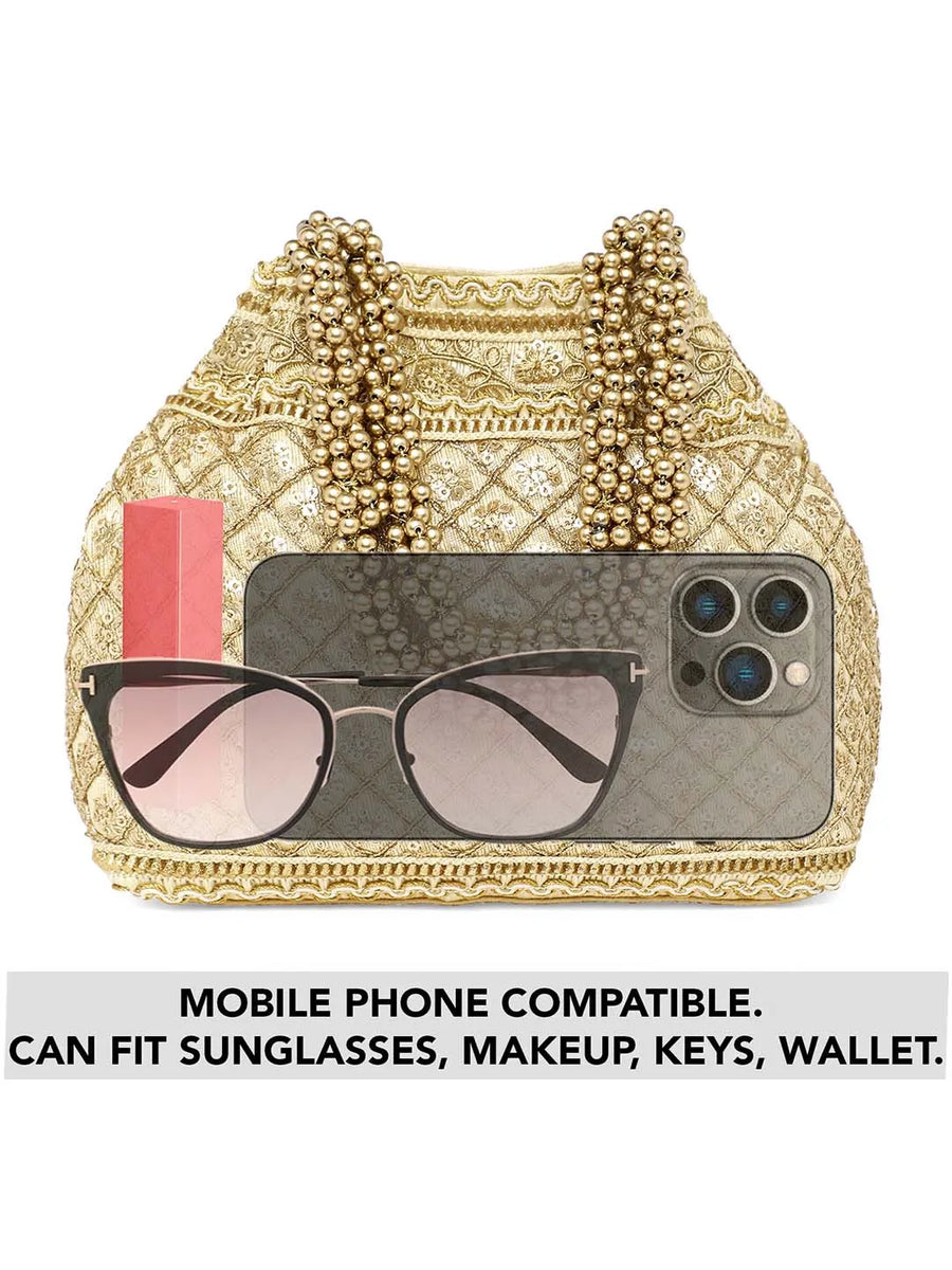 Wristlet Potli by Peora | Stylish Ethnic Fashion Accessory

