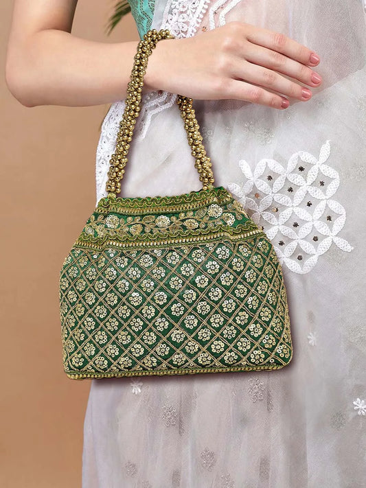 Wristlet Potli by Peora | Stylish Ethnic Fashion Accessory